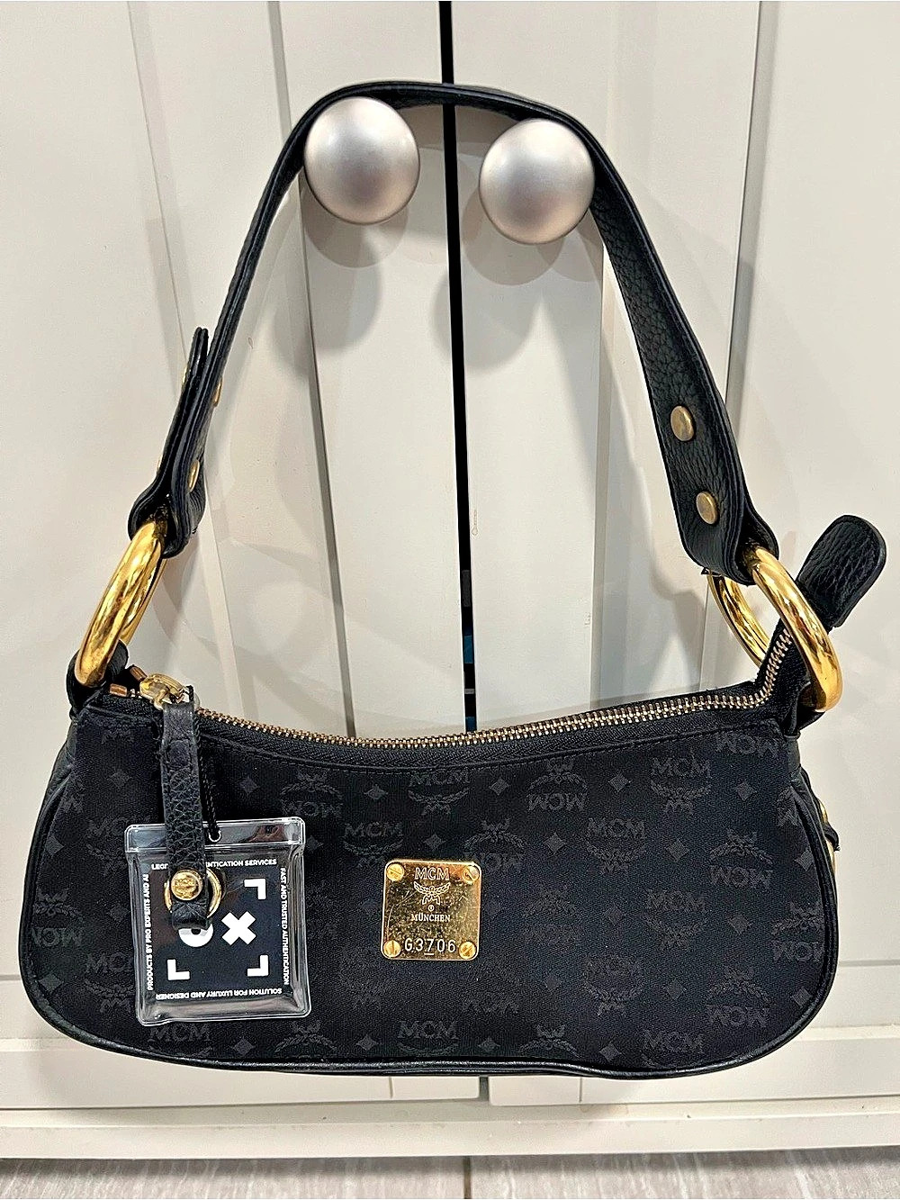 MCM Black Shoulder Bag